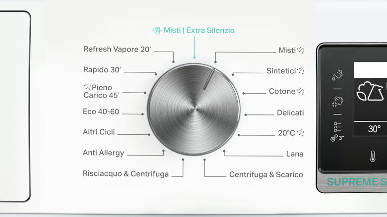 Whirlpool W8W846WR IT lavatrice Caricamento frontale 8 kg 1400 Giri/min A Bianco