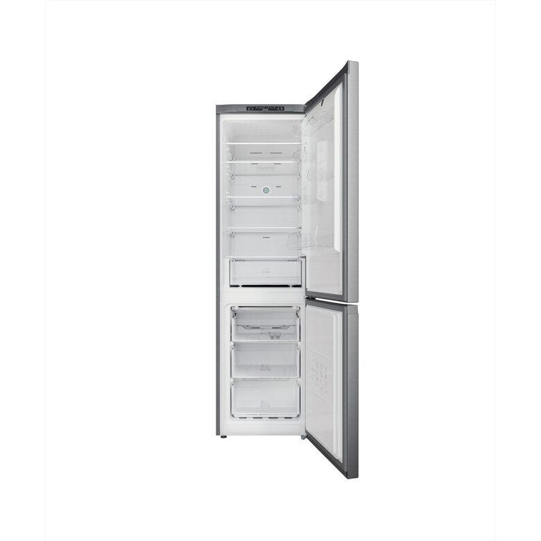 Hotpoint HAFC9 TA23SX O3 frigorifero con congelatore Libera installazione 367 L D Nero, Argento