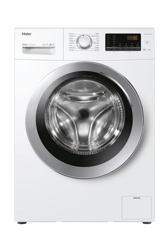 Haier Series 30 HW100-SB1230N lavatrice Caricamento frontale 10 kg 1200 Giri/min A Bianco