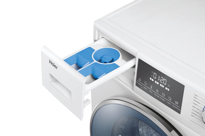 Haier Serie 876 HW80-B14876N lavatrice Caricamento frontale 8 kg 1330 Giri/min A Bianco