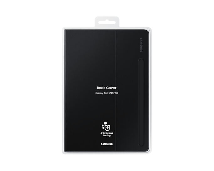 Samsung Book Cover Custodia a libro per Galaxy Tab S7 Tab S8, Nero