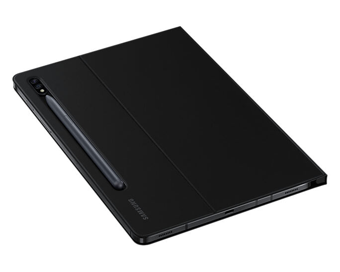 Samsung Book Cover Custodia a libro per Galaxy Tab S7 Tab S8, Nero