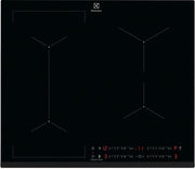 Electrolux CIL63443 Piano cottura a induzione Nero Da incasso 60 cm 4 Fornelli