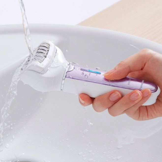 Panasonic ES-EL7C 60 pinzette Viola, Bianco