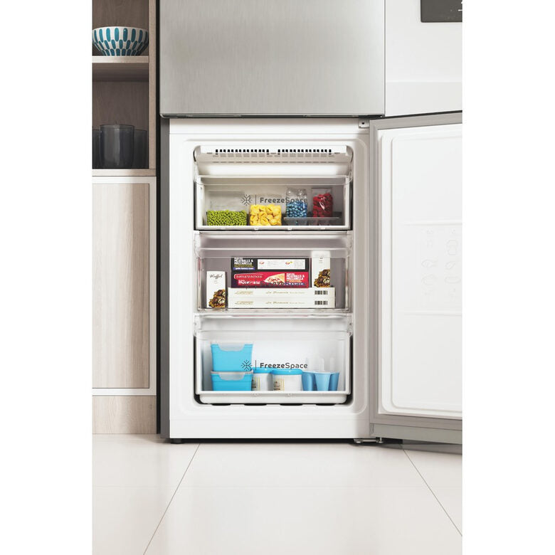 Indesit INFC9 TA23X frigorifero con congelatore Libera installazione 367 L D Argento