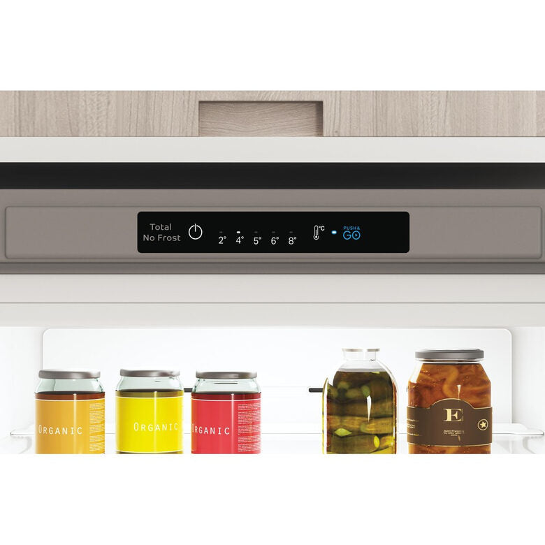 Indesit INFC8 TI21X frigorifero con congelatore Libera installazione 335 L F Acciaio inossidabile