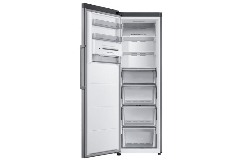 Samsung Serie Twin AI 323L RZ32C7BFES9 Congelatore Verticale a Libera Installazione Monoporta