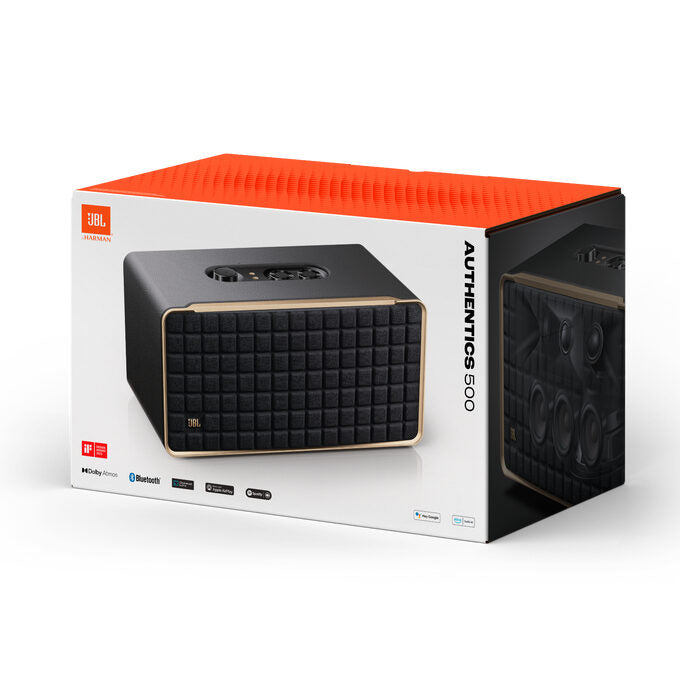 JBL Authentics 500 altoparlante Nero, Oro Cablato 135 W