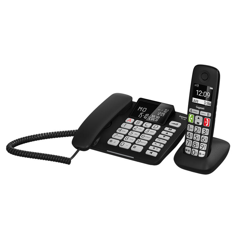 Gigaset DL780 Plus Telefono analogico/DECT Identificatore di chiamata Nero