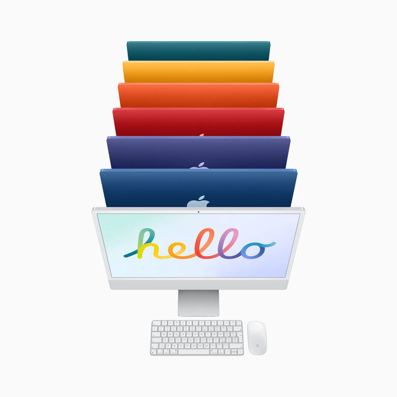 Apple iMac 24" con display Retina 4.5K (Chip M1 con GPU 8-core, 256GB SSD) - Rosa (2021)