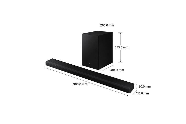 Samsung Soundbar HW-Q700A Nero 3.1.2 canali