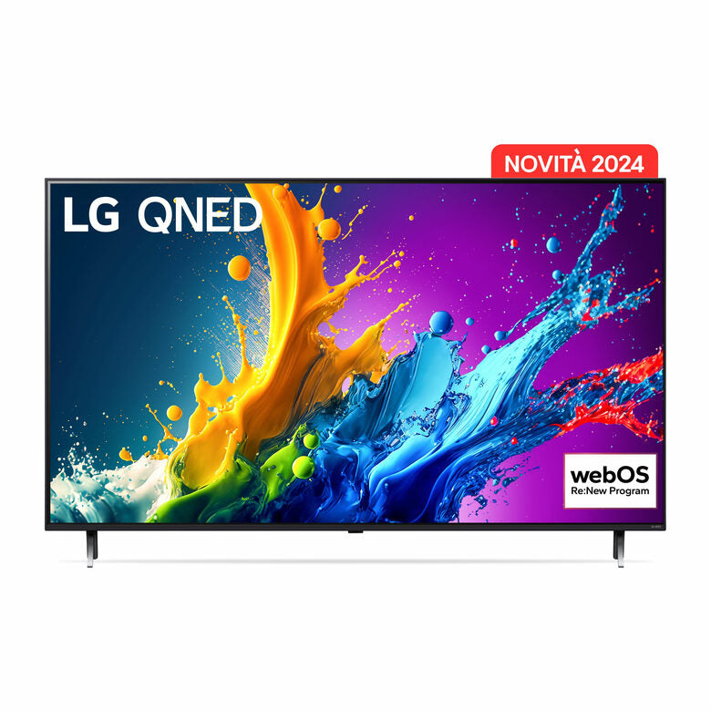 LG 55QNED80T6A Televisione Smart TV 55 Pollici QNED 4K Serie QNED80 3 HDMI