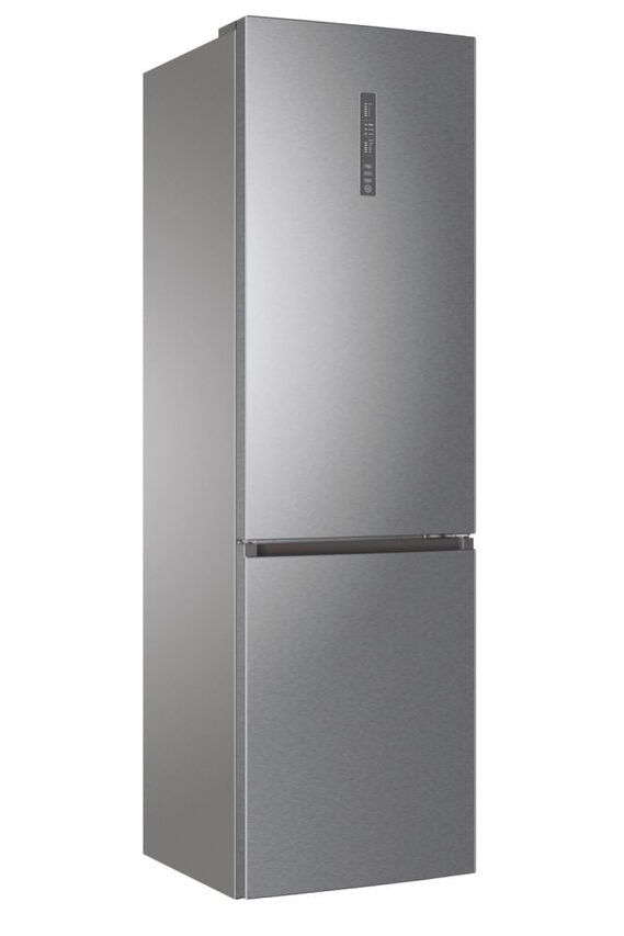 Haier 2D 60 Serie 5 C3FE837CGJ frigorifero con congelatore Libera installazione 377 L D Titanio, Argento