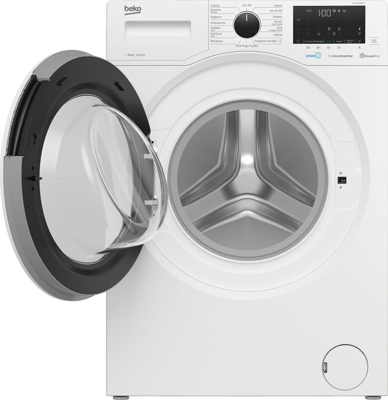 Beko WTY101486SI-IT lavatrice Caricamento frontale 10 kg 1400 Giri/min A Bianco