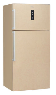 Whirlpool W84TE 72 M 2 frigorifero con congelatore Libera installazione E Beige