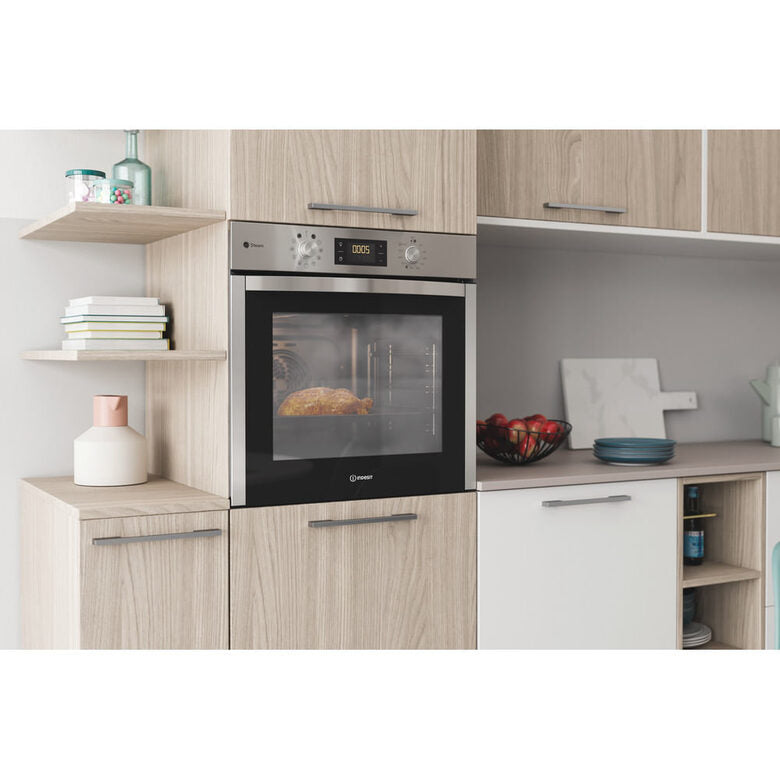 Indesit Forno a Incasso IFWS 5844 JH IX 71 L A+ Acciaio inossidabile