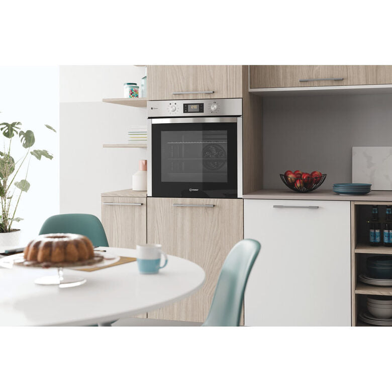 Indesit Forno a Incasso IFWS 5844 JH IX 71 L A+ Acciaio inossidabile