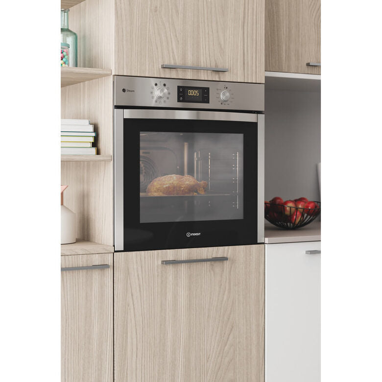 Indesit Forno a Incasso IFWS 5844 JH IX 71 L A+ Acciaio inossidabile