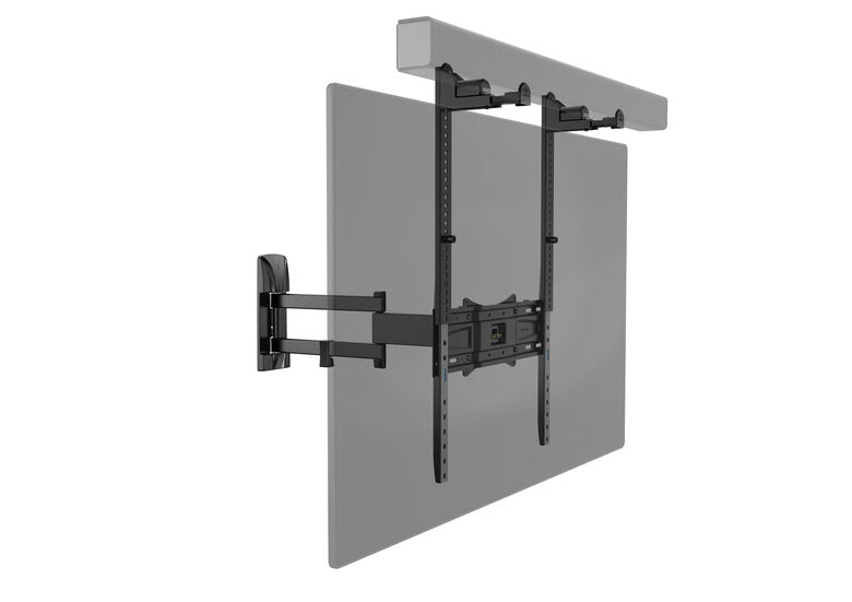 Meliconi 480529 staffe per soundbar per montaggio a muro