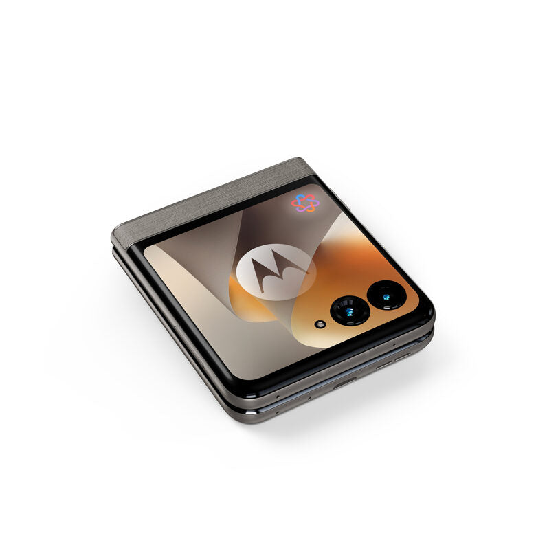 Motorola razr 70 (8/256GB, Doppia camera 50MP, Display interno FHD+ 6.9" 120Hz e esterno 3.62", MediaTek Dimensity 7450X, 4800mAh, TurboPower 30W, Android 16), PANTONE Hematite
