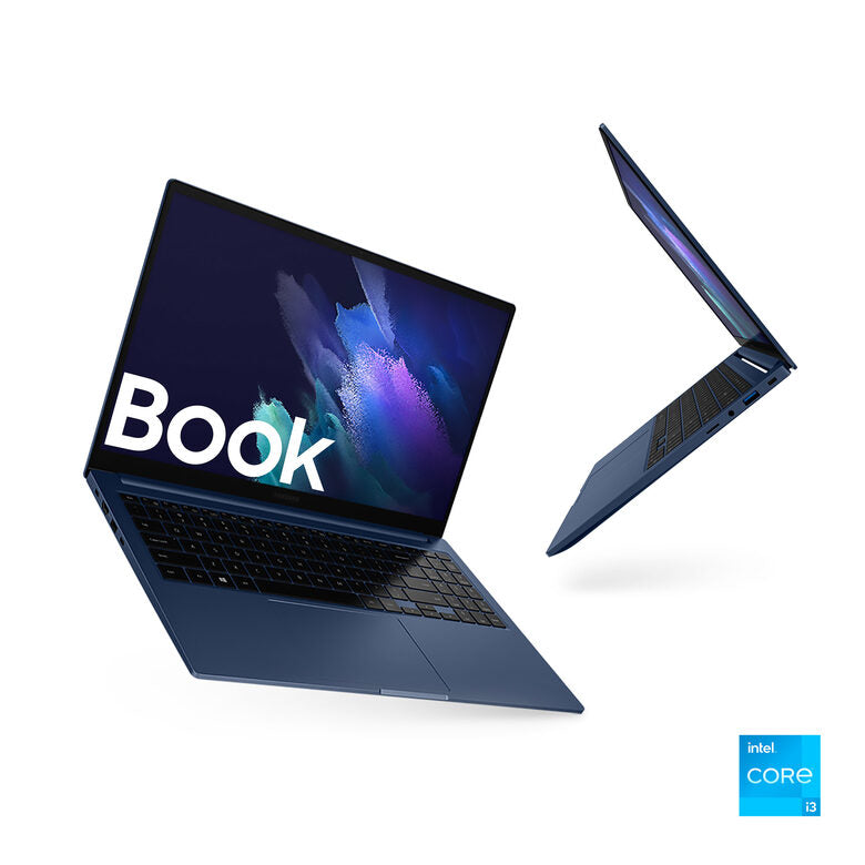 Samsung Galaxy Book , 15.6”, Windows 11 ready, Intel Core i3, 8 GB RAM, 256 GB SSD, Denim Blue