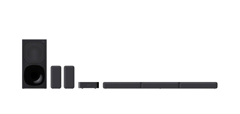 Sony HT S40R – Soundbar TV a 5.1 canali, dolby Digital, con autoparlanti posteriori wireless (Nero)