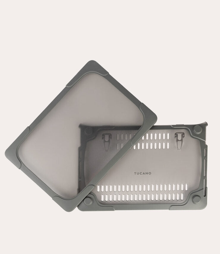 Tucano Scocca borsa per notebook 33 cm (13") Cover a guscio Grigio
