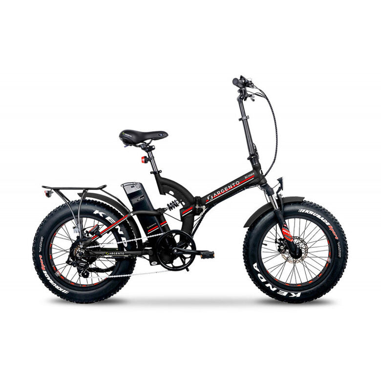 Argento Bike Bi Max+ Nero, Rosso Alluminio 50,8 cm (20") 25 kg