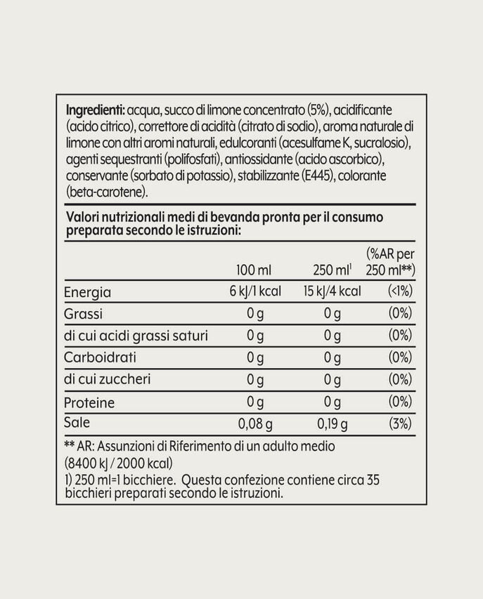 SodaStream Limone Zero 440 ml