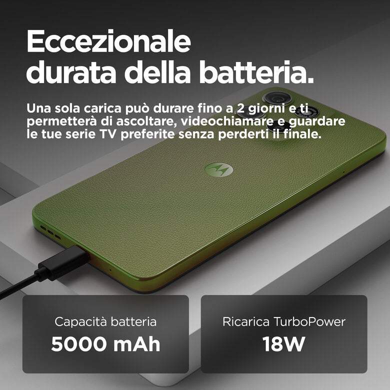 Motorola moto g15 Smartphone 6.72" Doppia SIM Android 15 4G USB tipo-C 8 GB 512 GB 5200 mAh Verde