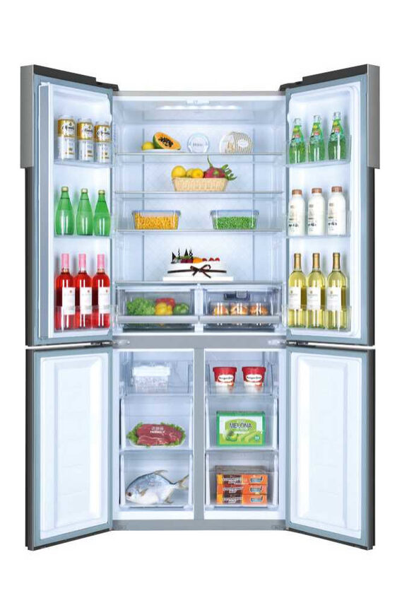 Haier Cube 83 Serie 5 HTF-452DM7 frigorifero multi-door Libera installazione 468 L F Acciaio inossidabile