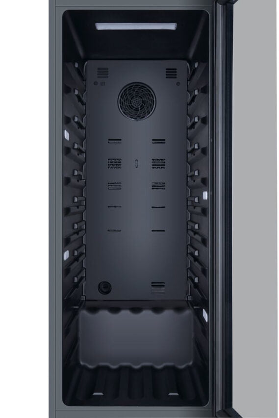 Haier Wine Bank 50 Serie 5 HWS84GA Cantinetta vino con compressore Libera installazione Nero 84 bottiglia/bottiglie