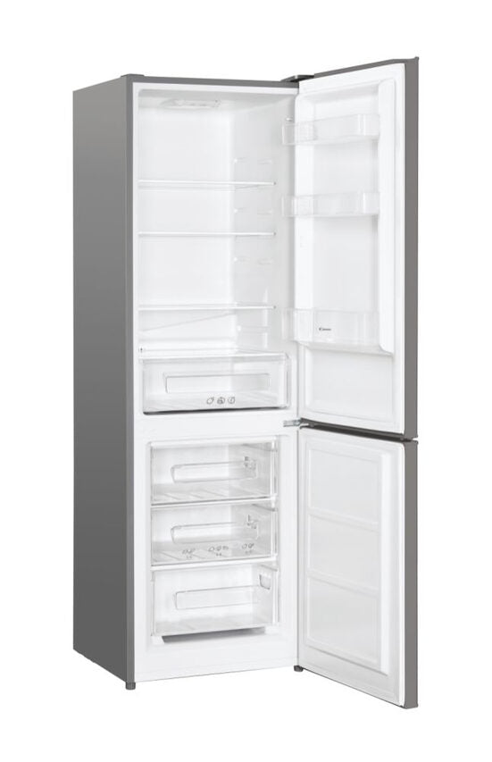 Candy CMDS 6184XN frigorifero con congelatore Libera installazione 315 L E Acciaio inossidabile