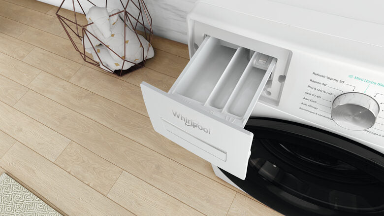 Whirlpool W6 W045WB IT lavatrice Caricamento frontale 10 kg 1400 Giri/min B Bianco