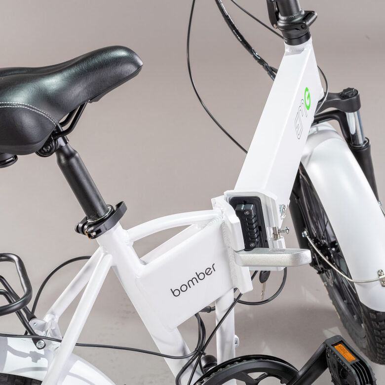 EMG Bomber Bianco Alluminio 50,8 cm (20") 28 kg Litio