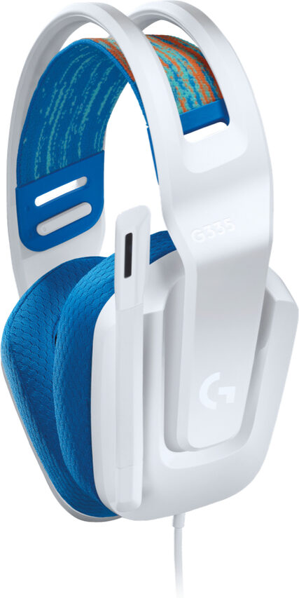 Logitech G G335 Auricolare Cablato A Padiglione Giocare Bianco
