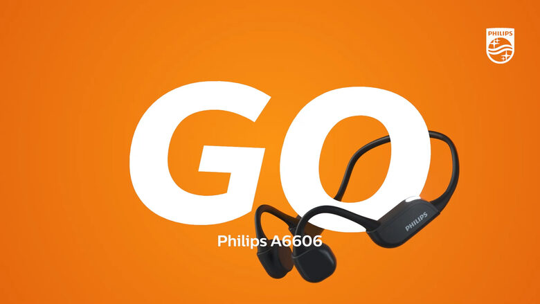 Philips TAA6606BK/00 cuffia e auricolare Wireless Passanuca Sport Bluetooth Nero