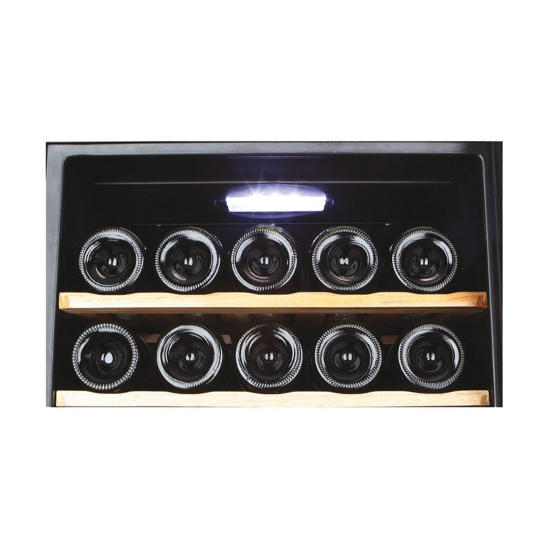 Haier Wine Bank 50 Serie 3 WS50GA Cantinetta vino con compressore Libera installazione Nero 50 bottiglia/bottiglie