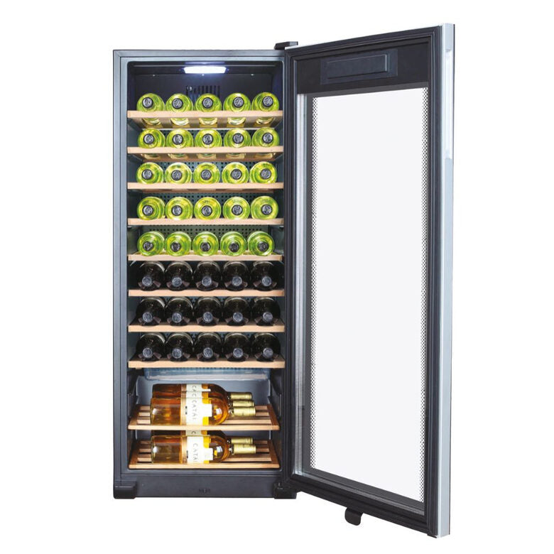 Haier Wine Bank 50 Serie 3 WS50GA Cantinetta vino con compressore Libera installazione Nero 50 bottiglia/bottiglie