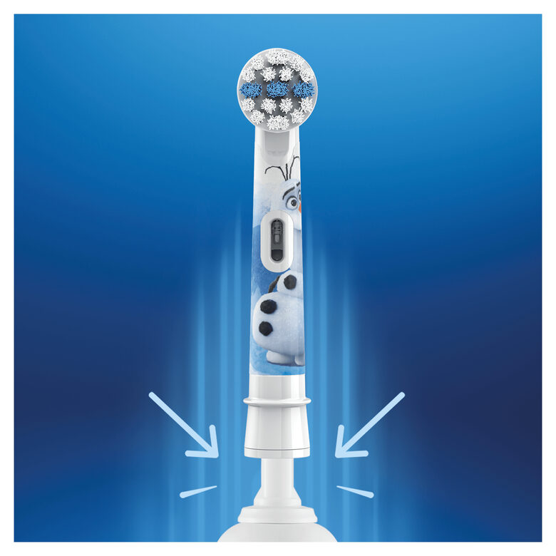 Oral-B Testina Di Ricambio per Spazzolino Kids Frozen. Confezione Da 3