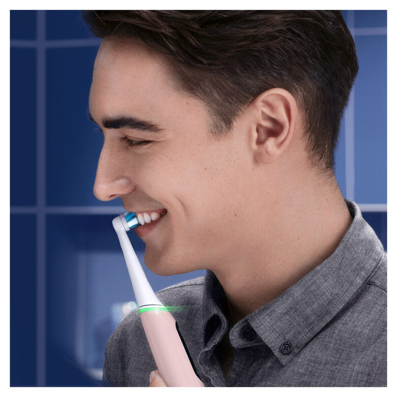 Oral-B iO 80351526 spazzolino elettrico Adulto Spazzolino a vibrazione Rosa, Sabbia