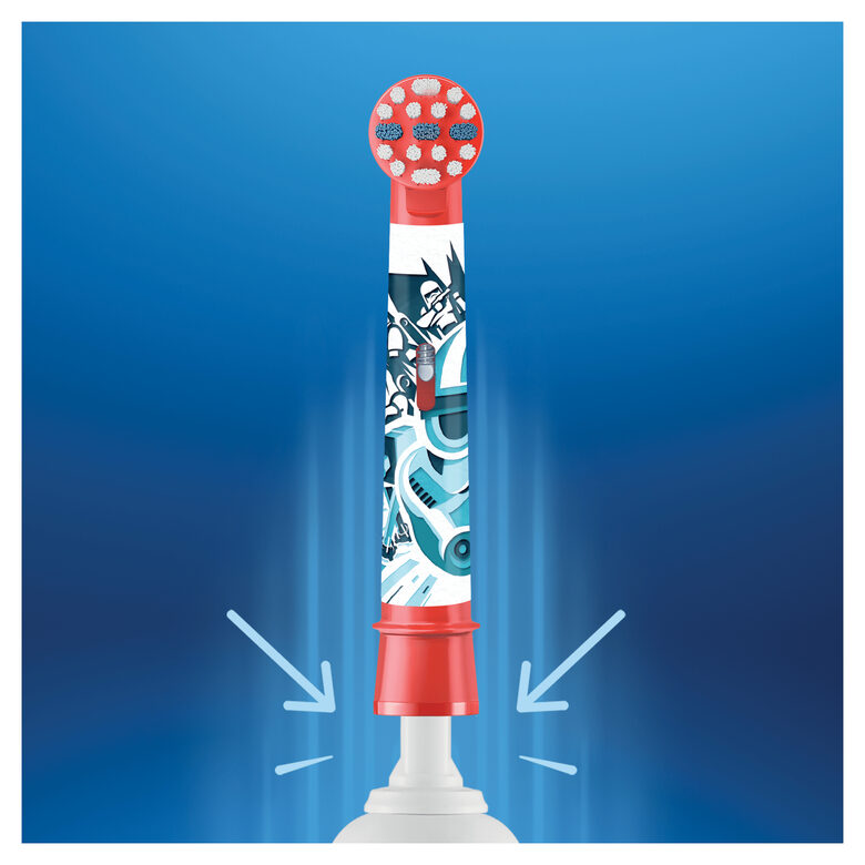 Oral-B Testina Di Ricambio per Spazzolino Kids Star Wars. Confezione Da 3