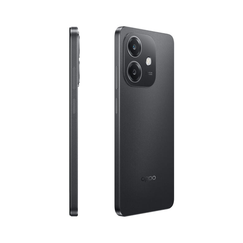 OPPO A40 Smartphone, Fotocamera AI 50MP, Selfie 5MP, Display 6.67” 90HZ LCD HD+, 5100mAh, RAM 4 Esp 8GB (+4GB Virtuali) +ROM 128GB, IP54, [Versione Italia], Sparkle Black