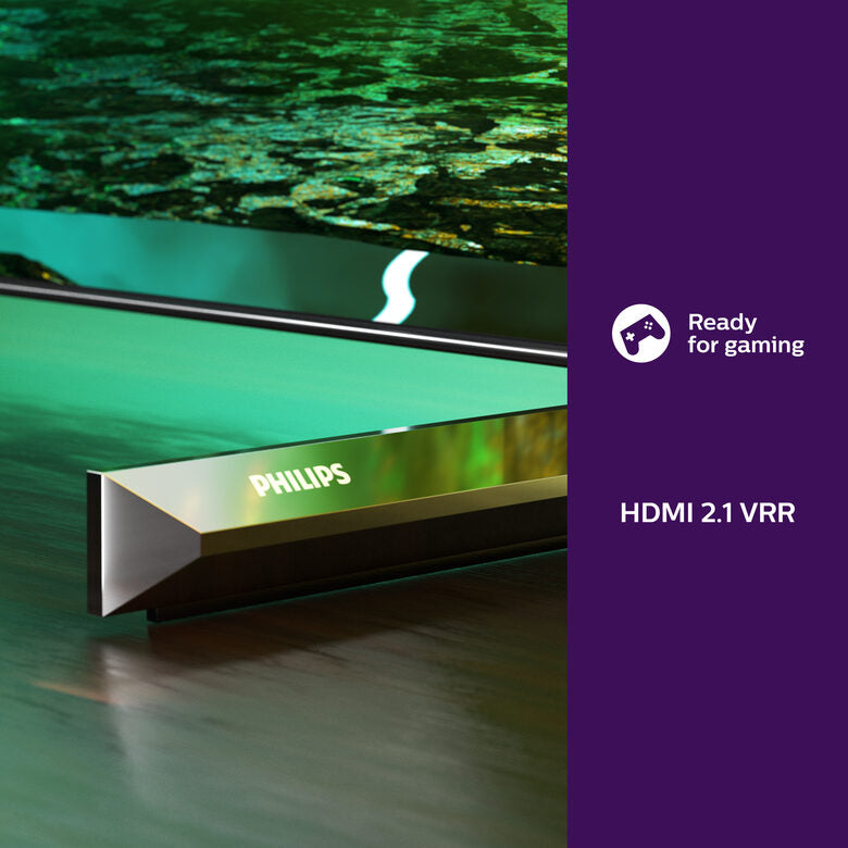 Philips 55OLED706/12 TV 139,7 cm (55") 4K Ultra HD Smart TV Wi-Fi Metallico