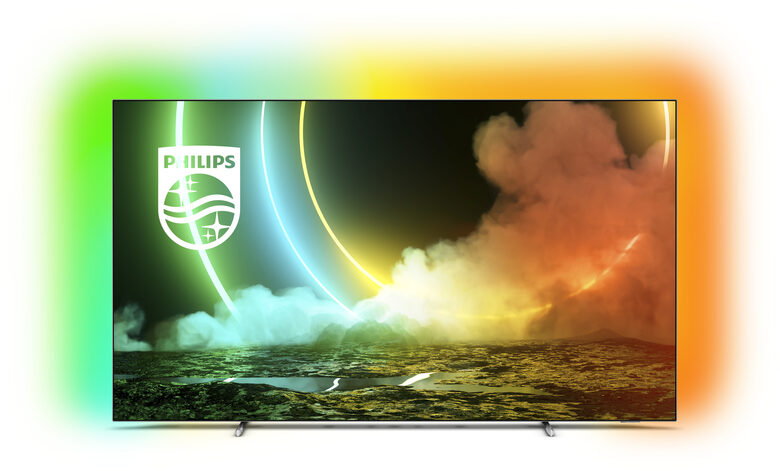 Philips 55OLED706/12 TV 139,7 cm (55") 4K Ultra HD Smart TV Wi-Fi Metallico