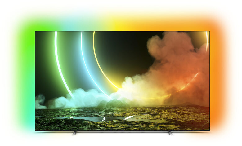 Philips 65OLED706/12 TV 165,1 cm (65") 4K Ultra HD Smart TV Wi-Fi Argento