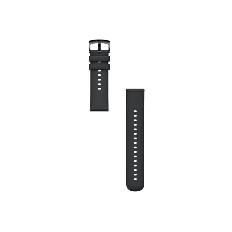 Huawei WATCH 3 L11E, Black, cinturino in fluoroelastomero nero