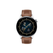 Huawei WATCH 3 L11E, Acciaio inossidabile, cinturino in pelle marrone