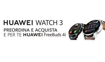 Huawei WATCH 3 L11E, Acciaio inossidabile, cinturino in pelle marrone