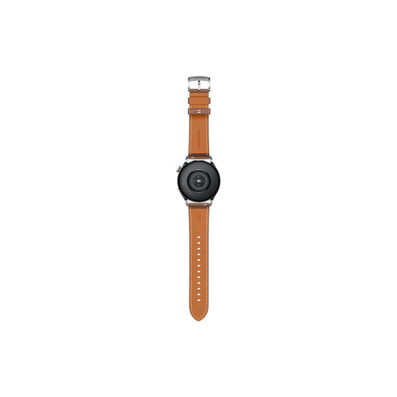 Huawei WATCH 3 L11E, Acciaio inossidabile, cinturino in pelle marrone